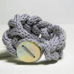 Wisteria - Cotton Yarn Chain Bracelet - Ready To..