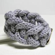 WISTERIA - cotton yarn chain bracelet - Ready to ship
